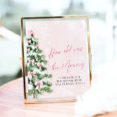 クリスマスツリーに弓を付けるママのゲームのサインは何歳だった ポスター