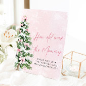 クリスマスツリーに弓を付けるママのゲームのサインは何歳だった 台座サイン