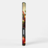 クリスマスツリーに登場するかわいい猫 iPhoneケース (右側面)