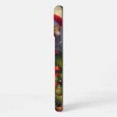 クリスマスツリーに登場するかわいい猫 iPhoneケース (左側面)