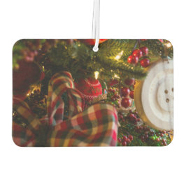 クリスマスツリーに カーエアーフレッシュナー