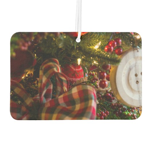 クリスマスツリーに カーエアーフレッシュナー (裏面)