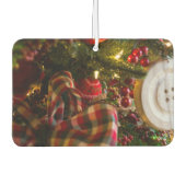 クリスマスツリーに カーエアーフレッシュナー (正面)