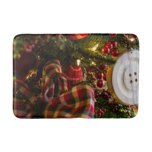 クリスマスツリーに バスマット (正面)