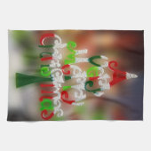 クリスマスツリーのご要望 キッチンタオル (横)