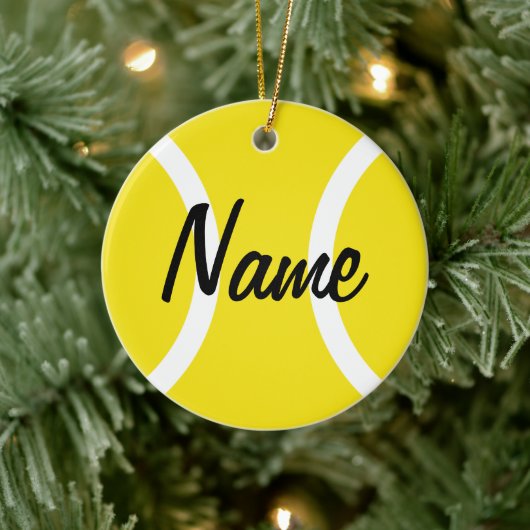 クリスマスツリーのためのテニス・ボールのオーナメント セラミックオーナメント (ツリー)