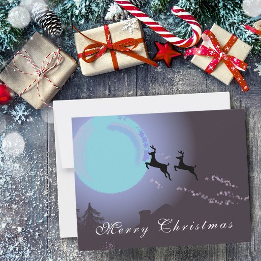 クリスマスツリーのない魔法のクリスマスナイト シーズンカード