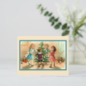 クリスマスツリーのまわりで踊ること シーズンポストカード (スタンド正面)