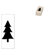 クリスマスツリーのアートスタンプ ラバースタンプ (押印)