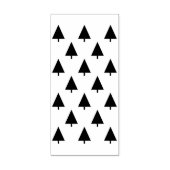 クリスマスツリーのアートスタンプ ラバースタンプ (インプリント)