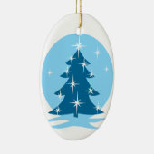 クリスマスツリーのオーナメントのパーソナライズな装飾 セラミックオーナメント (右)