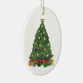 クリスマスツリーのオーナメント セラミックオーナメント (右)