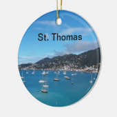 クリスマスツリーのオーナメント セラミックオーナメント (左)