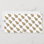 クリスマスツリーのカスタマイズ写真 シーズンカード (裏面)