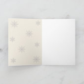 クリスマスツリーのカード サンキューカード (内部)