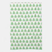 クリスマスツリーのキッチンタオル キッチンタオル (縦)