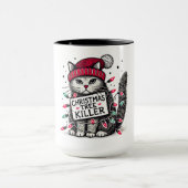 クリスマスツリーのキラー マグカップ (中央)