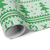 クリスマスツリーのギフトの包装紙 ラッピングペーパー (ロールコーナー)