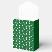 クリスマスツリーのギフトボックス  フェイバーボックス (見開き)