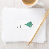 クリスマスツリーのギフトラベル ラベル (インサイチュ)