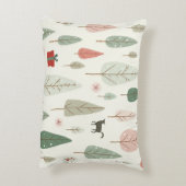 クリスマスツリーのクッション アクセントクッション (裏面(縦))