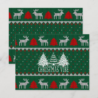 クリスマスツリーのクリスマスポストカード ポストカード