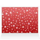 クリスマスツリーのグリーティングカード (内部横(上))