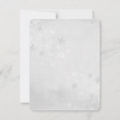 クリスマスツリーのグリーティングフォトカード カード (裏面)