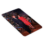 クリスマスツリーのジョン・ケネディ&ジャクリーン会長 マグネット (右側)