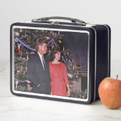 クリスマスツリーのジョン・ケネディ&ジャクリーン会長 メタルランチボックス (インサイチュ)