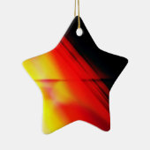 クリスマスツリーのスター セラミックオーナメント (右)