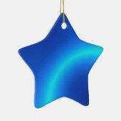 クリスマスツリーのスター セラミックオーナメント (右)