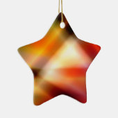 クリスマスツリーのスター セラミックオーナメント (右)