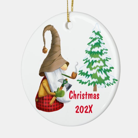 クリスマスツリーのセラミックオーナメントの切断 セラミックオーナメント (左)