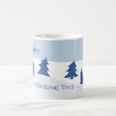 クリスマスツリーのダンス コーヒーマグカップ (中央)