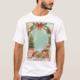 クリスマスツリーのティーズとスピリットを受け入れる！ Tシャツ