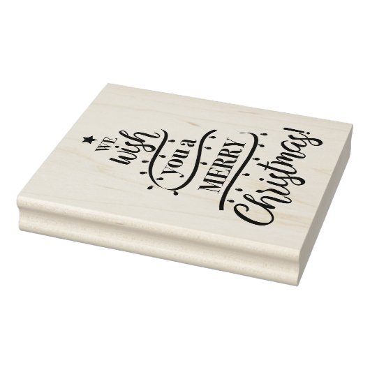 クリスマスツリーのデザインをあなたにプレゼントします ラバースタンプ (スタンプ)