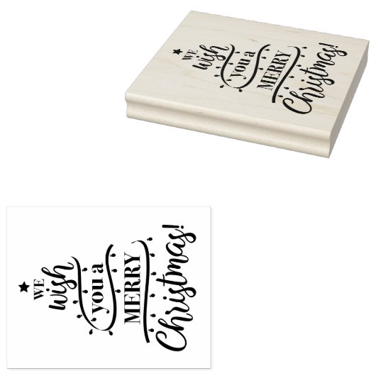 クリスマスツリーのデザインをあなたにプレゼントします ラバースタンプ (押印)