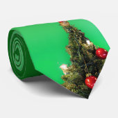 クリスマスツリーのトッパーのネクタイ – 緑 ネクタイ (ロール)