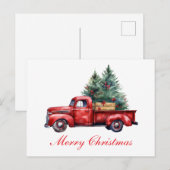 クリスマスツリーのトラック2 シーズンポストカード (正面/裏面)
