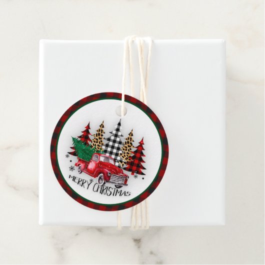 クリスマスツリーのトラック フェイバータグ (インサイチュ)