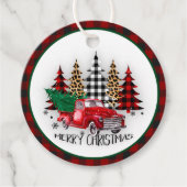 クリスマスツリーのトラック フェイバータグ (正面)