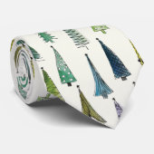 クリスマスツリーのネクタイ ネクタイ (ロール)