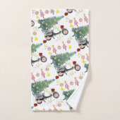 クリスマスツリーのバスタオオルセット バスタオルセット (ハンドタオル)