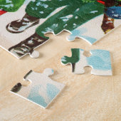 クリスマスツリーのパズル ジグソーパズル (側面)