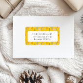 クリスマスツリーのパターンアドレス ラベル