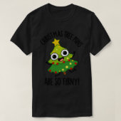 クリスマスツリーのパンは非常に強いパおもしろいン Tシャツ (デザイン正面)