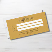 クリスマスツリーのビジネス証明書のギフト