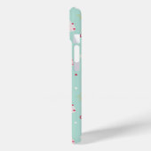 クリスマスツリーのフェスティブスマホケース Case-Mate iPhoneケース (裏面 / 左)