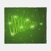 クリスマスツリーのフリースブランケット フリースブランケット (正面(横))